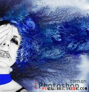 Snow Queen photo effect in adobe photoshop cs