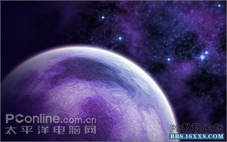 photoshop运用滤镜轻松打造星空【多图】