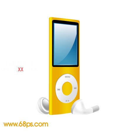 PS打造时尚的ipod