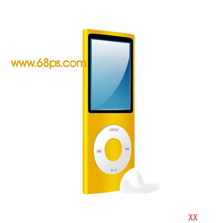 PS打造时尚的ipod