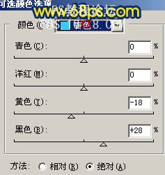 PS调出风景照片柔美的橙蓝色