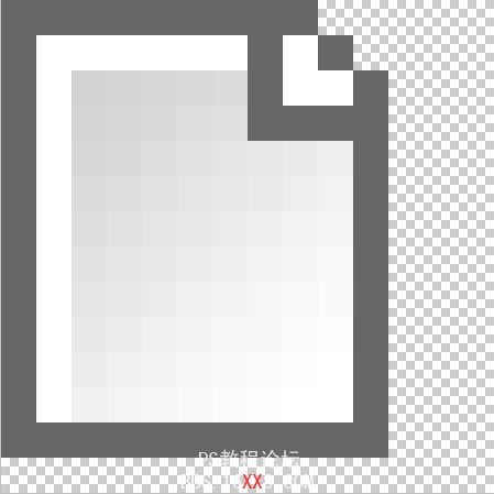 PS绘制简单的GIF透明小图标