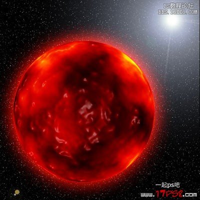 Ps实例教程-红色星球【多图】