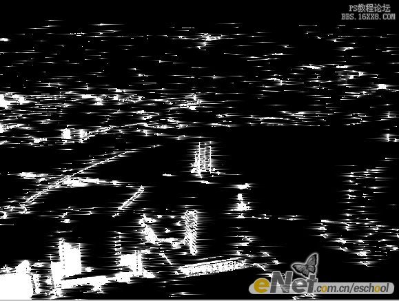 使用PhotoShop滤镜打造五光十色的城市夜景