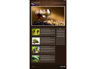 PS设计一个葡萄酒博客网页模板
