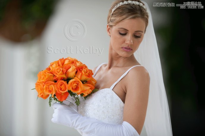 Photoshop给婚纱人像肤色精细修图,PS教程,16xx8.com教程网