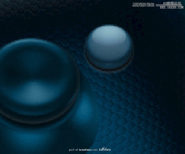 Photoshop绘制蓝色风格的游戏手柄,PS教程,16xx8.com教程网