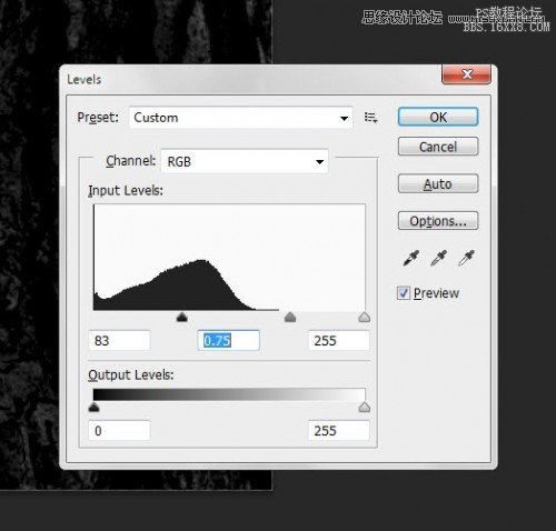 Photoshop使用纹理和笔刷制作抽象海报,PS教程,16xx8.com教程网