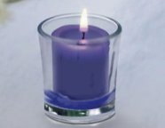 ps鼠绘杯中紫蜡烛教程