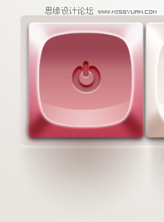 ps设计粉色漂亮播放器按钮