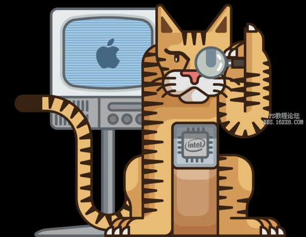 通过插画帮你了解Mac OS X的变化发展史