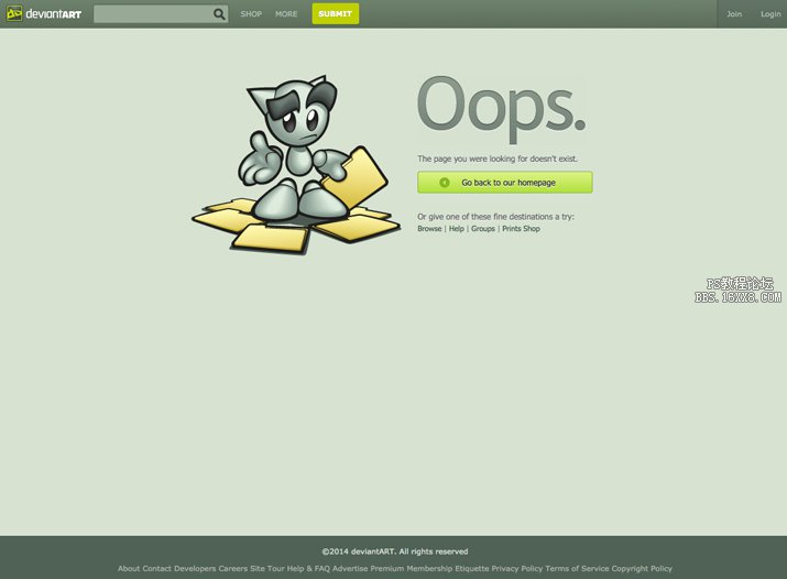 网页设计！说说404页面该怎么设计？