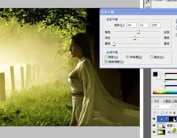 换背景，利用通道抠图给人像换个背景_www.xiutujiang.com