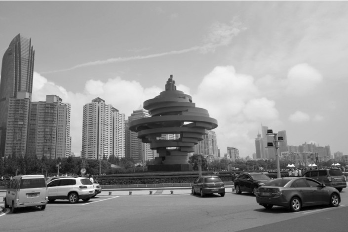 单色效果，教大家制作延时摄影城市照片_www.xiutujiang.com