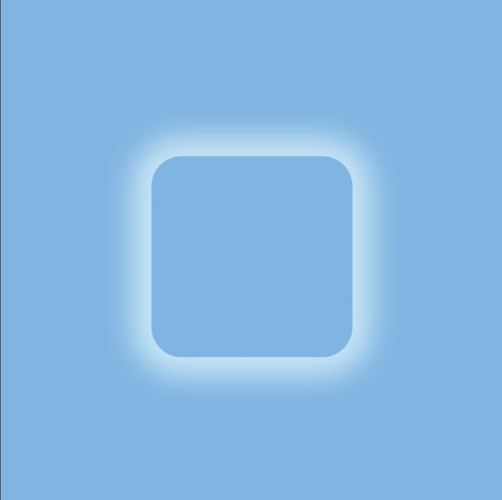 UI图标，设计一个蓝色ICON按钮图标教程_www.16xx8.com