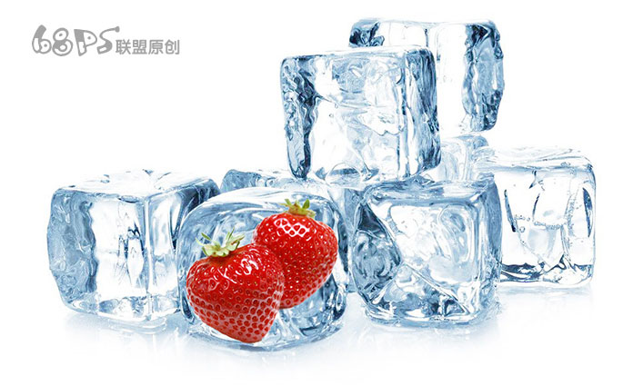 新手合成，教你怎么把水果合成到冰块里_www.xiutujiang.com