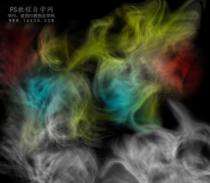 制作烟雾，用滤镜制作虚幻的烟雾效果_www.xiutujiang.com