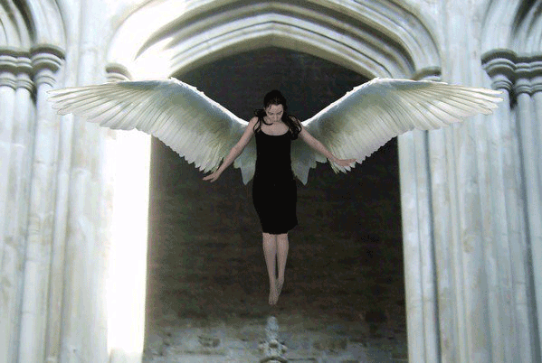 场景合成，用Photoshop合成一个神秘的天使照片