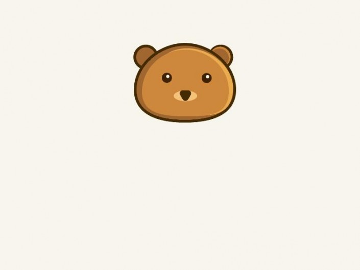 ai图形制作,用ai绘制一只可爱的小熊