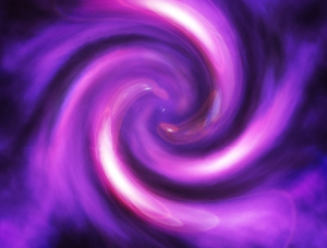 旋涡效果，制作科幻紫色旋涡效果图片