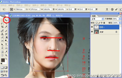 PS制作-换脸与换脸调色的两种办法