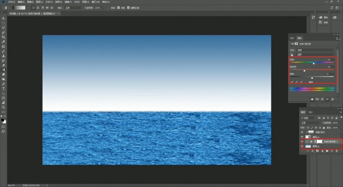 滤镜制作，简单几步用滤镜打造虚拟海平面效果_www.16xx8.com