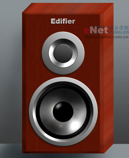  妙用Photoshop制作一款木制音箱（组图）