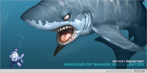 Photoshop绘卡通三维鲨鱼:定义Photoshop气泡笔刷,