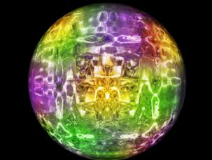 滤镜做图，用PS的滤镜制作一个漂亮的彩色琉璃球