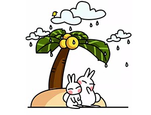 AI插画教程，绘制一对有故事的小兔子