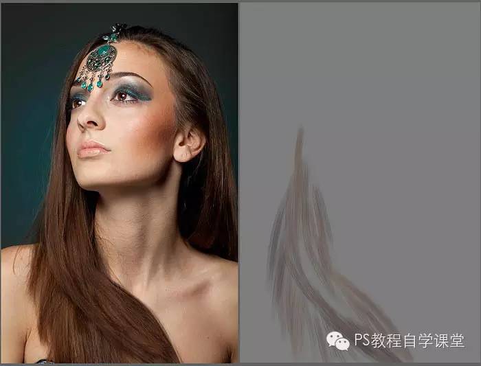 人像修图，在商业修图中人像头发是如何处理的_www.xiutujiang.com