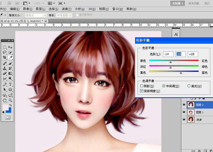 转手绘，通过PS把人物头像制作成仿手绘效果_www.xiutujiang.com
