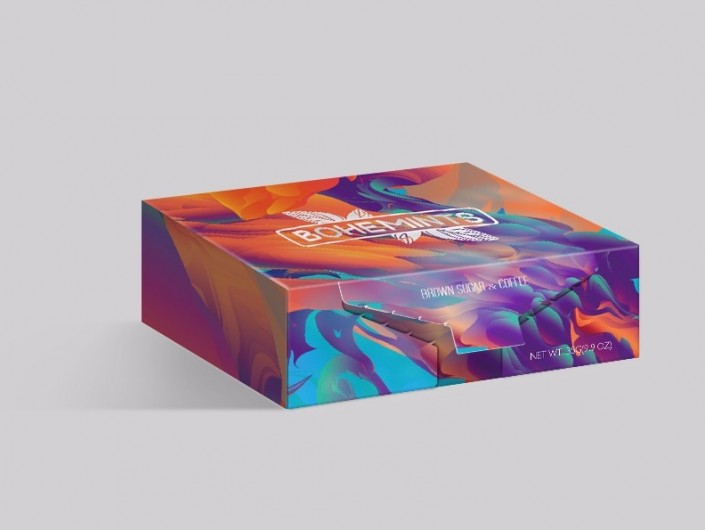 包装设计，用PS制作一款渐变色的包装盒
