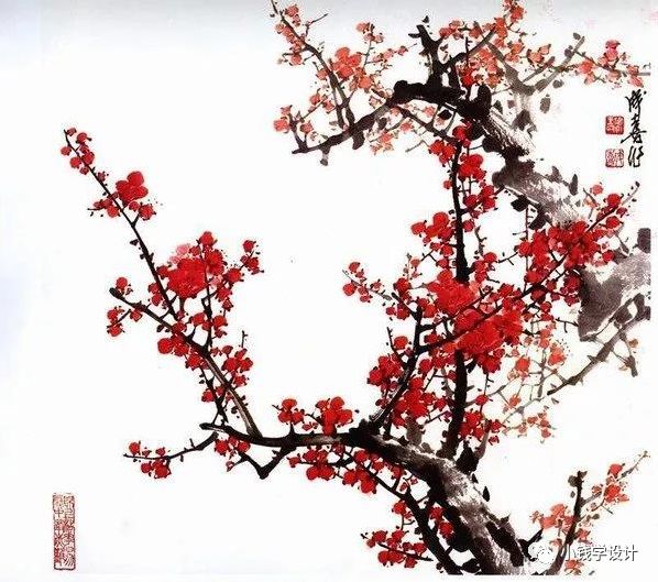 抠植物，快速抠取书画中梅花图片_www.xiutujiang.com