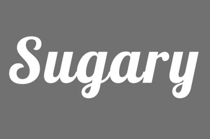 字体制作，打造白糖颗粒堆积字效的字体